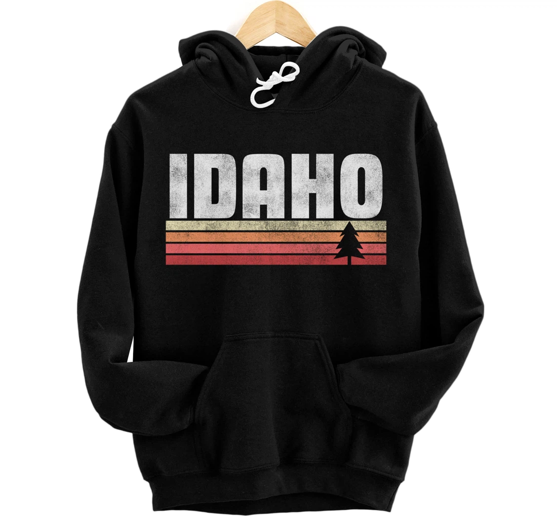 Idaho Retro Style Shirt Vintage 70s 80s 90s Home Pride Gift Pullover Hoodie